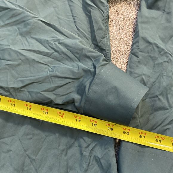 Untuckit Shirt Men's Green 2XL XXL Performance Gironde Button - Picture 4 of 9